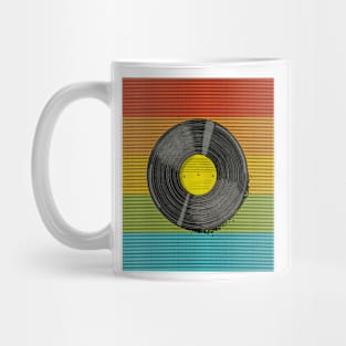 Rainbow vinyl Mug